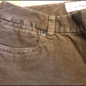 J crew boot cut corduroy pants. Size 6S. Brown